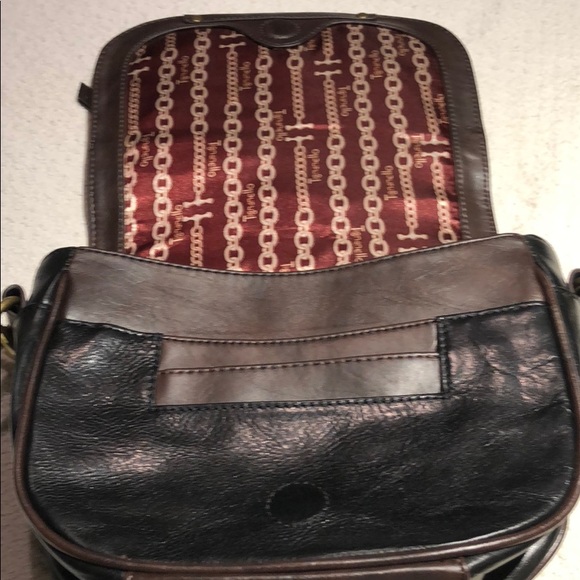 Tignanello Black shoulder Handbag soft leather - Picture 5 of 8